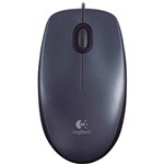 Ficha técnica e caractérísticas do produto Mouse Logitech USB Preto M90