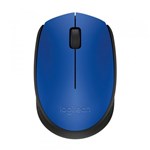 Ficha técnica e caractérísticas do produto Mouse Logitech Wireless M170 Azul Blister