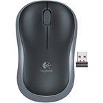 Ficha técnica e caractérísticas do produto Mouse Logitech Wireless M185 Preto