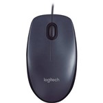 Ficha técnica e caractérísticas do produto Mouse M90 Preto 1000dpi - Logitech