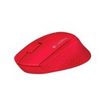 Ficha técnica e caractérísticas do produto Mouse Optico Sem Fio M280 Vermelho Logitech