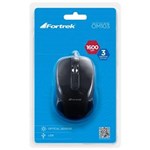 Ficha técnica e caractérísticas do produto Mouse Óptico USB OM-103 - Fortrek