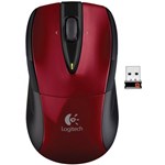 Ficha técnica e caractérísticas do produto Mouse Óptico Wireless Vermelho M525 Logitech