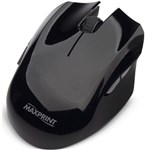 Ficha técnica e caractérísticas do produto Mouse Ótico Sem Fio Usb 609103 Preto Maxprint S