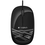 Ficha técnica e caractérísticas do produto Mouse Otico USB Logitech Preto M105