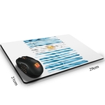 Ficha técnica e caractérísticas do produto Mouse Pad Argentina Stripes 29cm