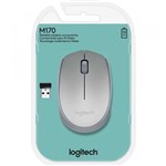 Ficha técnica e caractérísticas do produto Mouse S/fio M170 Prata Logitech