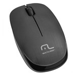 Ficha técnica e caractérísticas do produto Mouse Sem Fio 2.4Ghz 1200DPI USB Preto MO251 - Multilaser