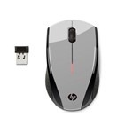 Ficha técnica e caractérísticas do produto Mouse Sem Fio Cinza X3000 - HP