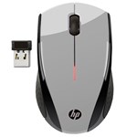 Ficha técnica e caractérísticas do produto Mouse Sem Fio Hp X3000 Cinza