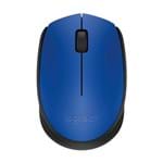 Ficha técnica e caractérísticas do produto Mouse Sem Fio Logitech M170 Azul - 910-004638