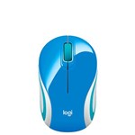 Ficha técnica e caractérísticas do produto Mouse Sem Fio Logitech M187 Azul