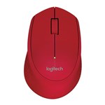Ficha técnica e caractérísticas do produto Mouse Sem Fio Logitech M280 Vermelho