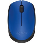 Ficha técnica e caractérísticas do produto Mouse Sem Fio M170 Azul - Logitech