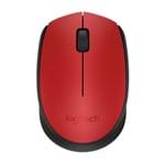 Ficha técnica e caractérísticas do produto Mouse Sem Fio M170 Vermelho Logitech Logitech