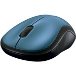 Ficha técnica e caractérísticas do produto Mouse Sem Fio M185 Azul - Logitech