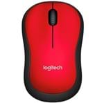 Ficha técnica e caractérísticas do produto Mouse Sem Fio M185 Vermelho Logitech Logitech