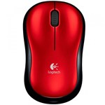 Ficha técnica e caractérísticas do produto Mouse Sem Fio Vermelho M185 Logitech