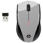 Ficha técnica e caractérísticas do produto Mouse Sem Fio X3000 Cinza Hp