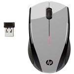 Ficha técnica e caractérísticas do produto Mouse Sem Fio X3000 Cinza - Hp