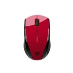 Ficha técnica e caractérísticas do produto Mouse Sem Fio X3000 HP Vermelho
