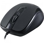 Ficha técnica e caractérísticas do produto Mouse USB 1600DPI Preto Fortrek OM-103BK