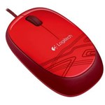 Ficha técnica e caractérísticas do produto Mouse USB M105 Vermelho Logitech 19912
