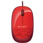 Ficha técnica e caractérísticas do produto Mouse Usb M105 Vermelho Logitech Logitech