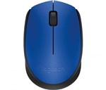 Ficha técnica e caractérísticas do produto Mouse Wireless Logitech M170 Óptico Azul - Logitech