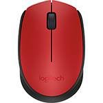 Ficha técnica e caractérísticas do produto Mouse Wireless M170 Vermelho Logitech