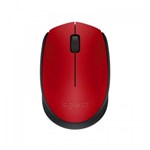 Ficha técnica e caractérísticas do produto Mouse Wireless M170 Vermelho - Logitech
