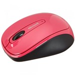 Ficha técnica e caractérísticas do produto Mouse Wireless Microsoft 3500 - Rosa, Sem Fio - Microsoft