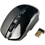 Ficha técnica e caractérísticas do produto Mouse Wireless Usb 1600 Dpi Smarte Ii Preto E-blue