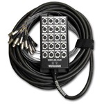 Ficha técnica e caractérísticas do produto Multicabo Completo Wireconex 20 Vias XLR 18 Metros