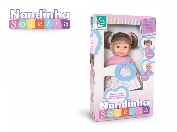 Ficha técnica e caractérísticas do produto Nandinha Soletra com Cabelo - Super Toys