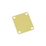 Neck Plate Liso Dourado - Importacao