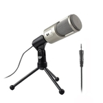 Ficha técnica e caractérísticas do produto New SF-960 microfone condensador para estúdio computador e Telefone laptop microfone com suporte de podcast karaoke Som da rede Recording
