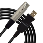 Ficha técnica e caractérísticas do produto TS USB macho para 3 Pin XLR Microfone MIC Estúdio Áudio Link Cable Cabo Adaptador de Microfone Cabo Estúdio Áudio Link Cable