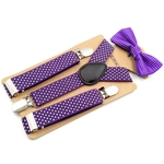 Ficha técnica e caractérísticas do produto Bow Tie Suit Crianças Strap Clipe 3 Clips Suspensórios Gostar