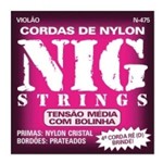 Ficha técnica e caractérísticas do produto Nig - Cordas para Violão Nylon Cristal Média Tensão N475