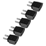 Ficha técnica e caractérísticas do produto Nós Plug Converter UE 5pcs Plug Adapter EUA