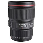 Ficha técnica e caractérísticas do produto Objetiva Canon EF 16-35mm F/4L IS USM - Usada