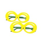 Ficha técnica e caractérísticas do produto Óculos Zoião Amarelo e Verde - Pacote com 6 Unidades