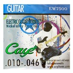 Ficha técnica e caractérísticas do produto Orphee Caye Encordoamento De Guitarra 010 Ew7500