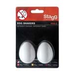 Ficha técnica e caractérísticas do produto Ovinhos de Plastico Branco Egg-2 Wh - Stagg