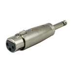 Ficha técnica e caractérísticas do produto LAR P543 6.5 XLR Female Plug Adapter 2 Adapter Pin