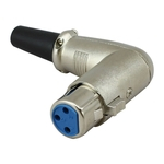 Ficha técnica e caractérísticas do produto LAR P593 90 grau cotovelo Welding XLR Female Plug Adapter