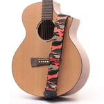 Ficha técnica e caractérísticas do produto Padrão de camuflagem Widen Strap Pin da cauda para guitarras cordas de aço guitarra elétrica de baixo Acessórios para guitarra e baixo