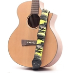 Ficha técnica e caractérísticas do produto LAR Padrão de camuflagem Widen Strap Pin da cauda para guitarras cordas de aço guitarra elétrica de baixo