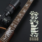 Ficha técnica e caractérísticas do produto Amyove Lovely gift Padrão Planta animal guitarra Fingerboard Fretboard Adesivos Guitarra decalques Decoração